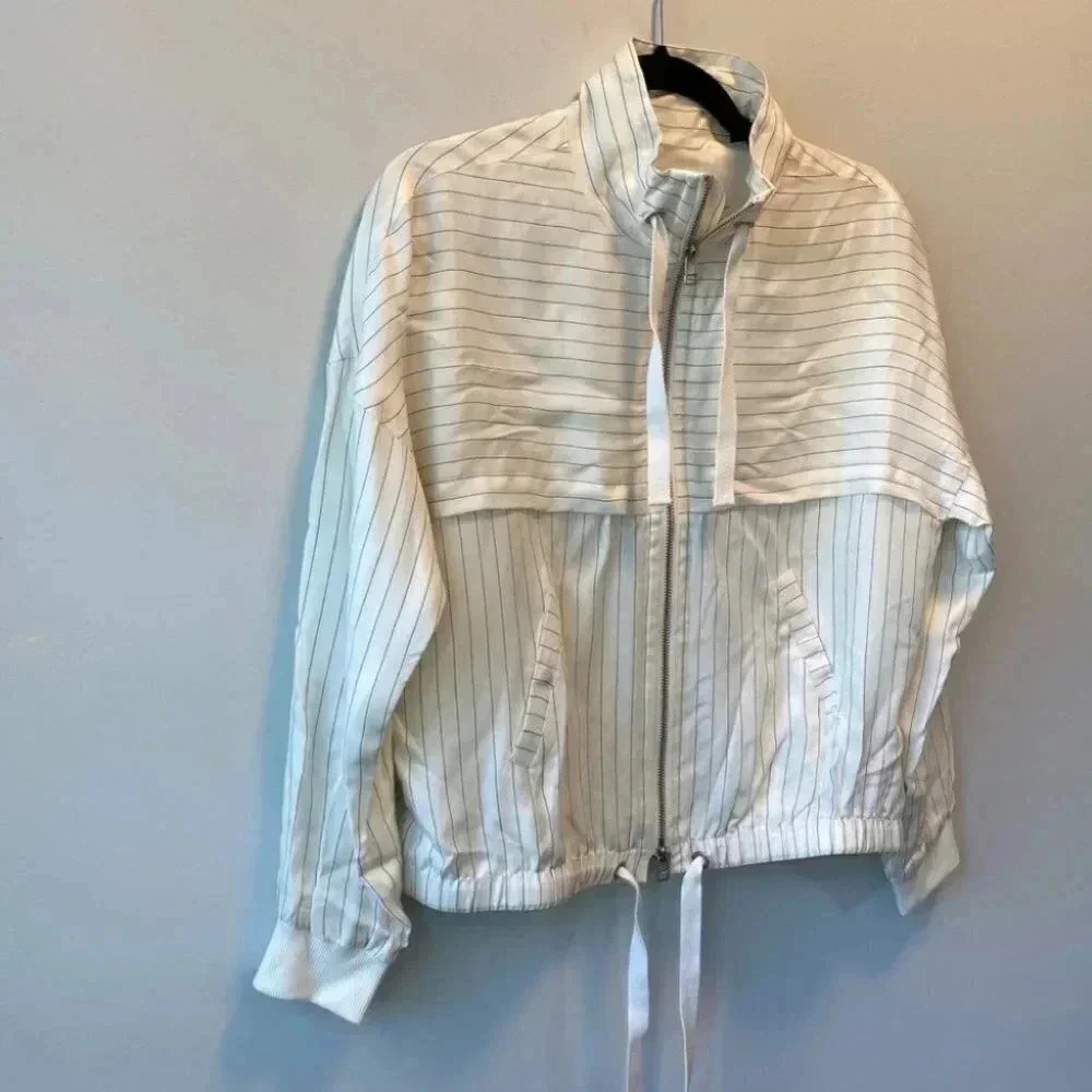 ATM Anthony Thomas Melillo Pinstripe Bomber - Picture 7 of 12